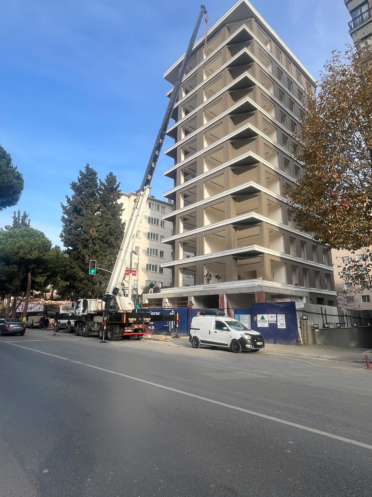 Şehir İçi Dar Alan Şantiye Vinç Hizmeti